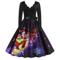 Julekjole: Christmas night sled, sød julekjole